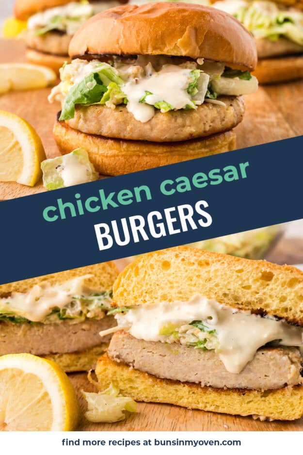 Collage of cheeseburger images.