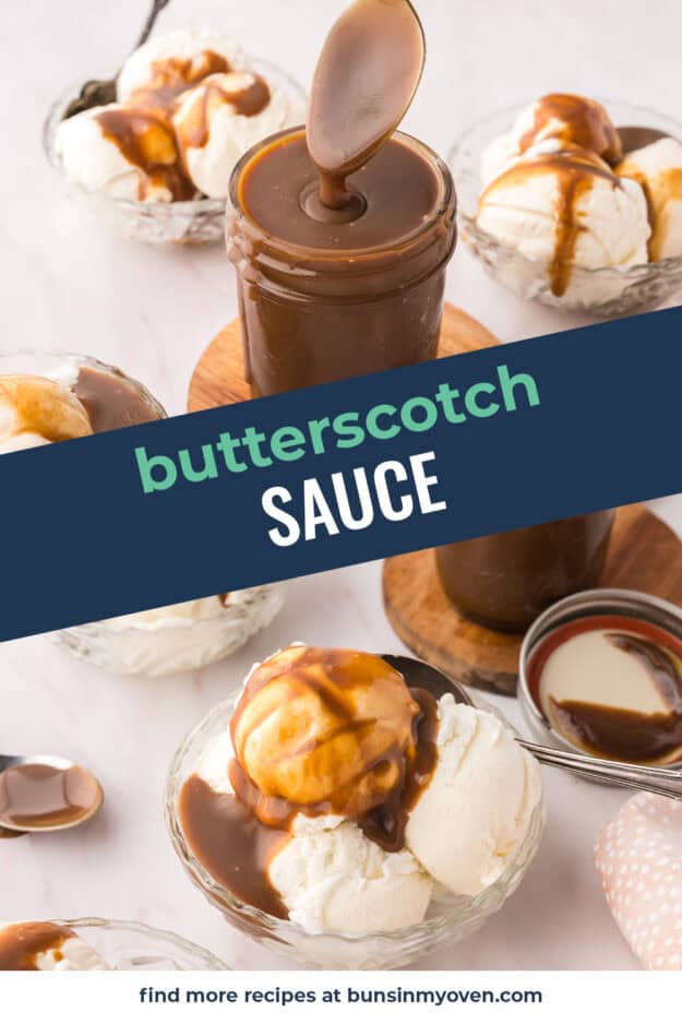 Collage of butterscotch images.
